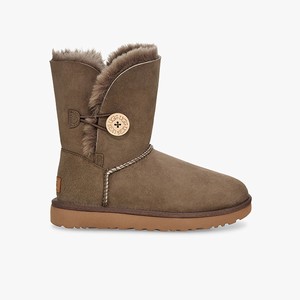 Ugg Bailey Button II Klassiska Stövlar Dam Bruna (927486KNV)